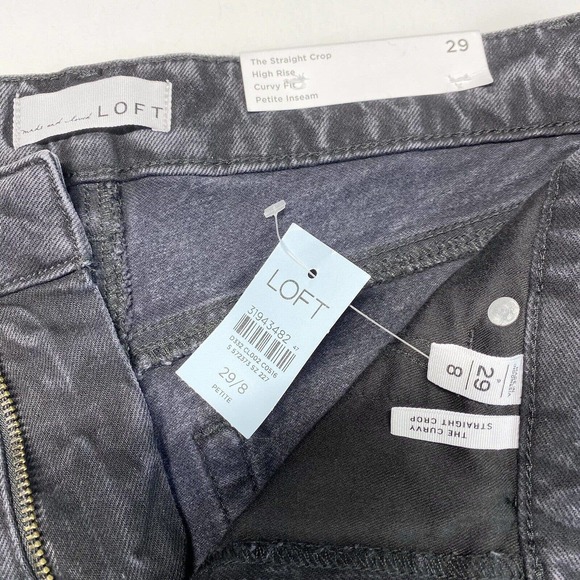 LOFT Dark Wash Ankle Jeans - Picture 3 of 10